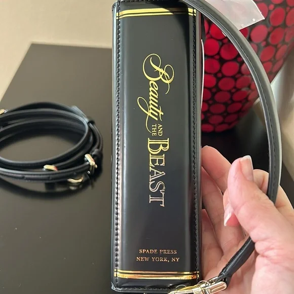 Disney x Kate Spade NWT Beauty and the Beast 3D Book Crossbody - Picture 6 of 12